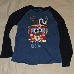 Falls Creek Boys Fire Truck To The Rescue Long Sleeved Shirt 5T